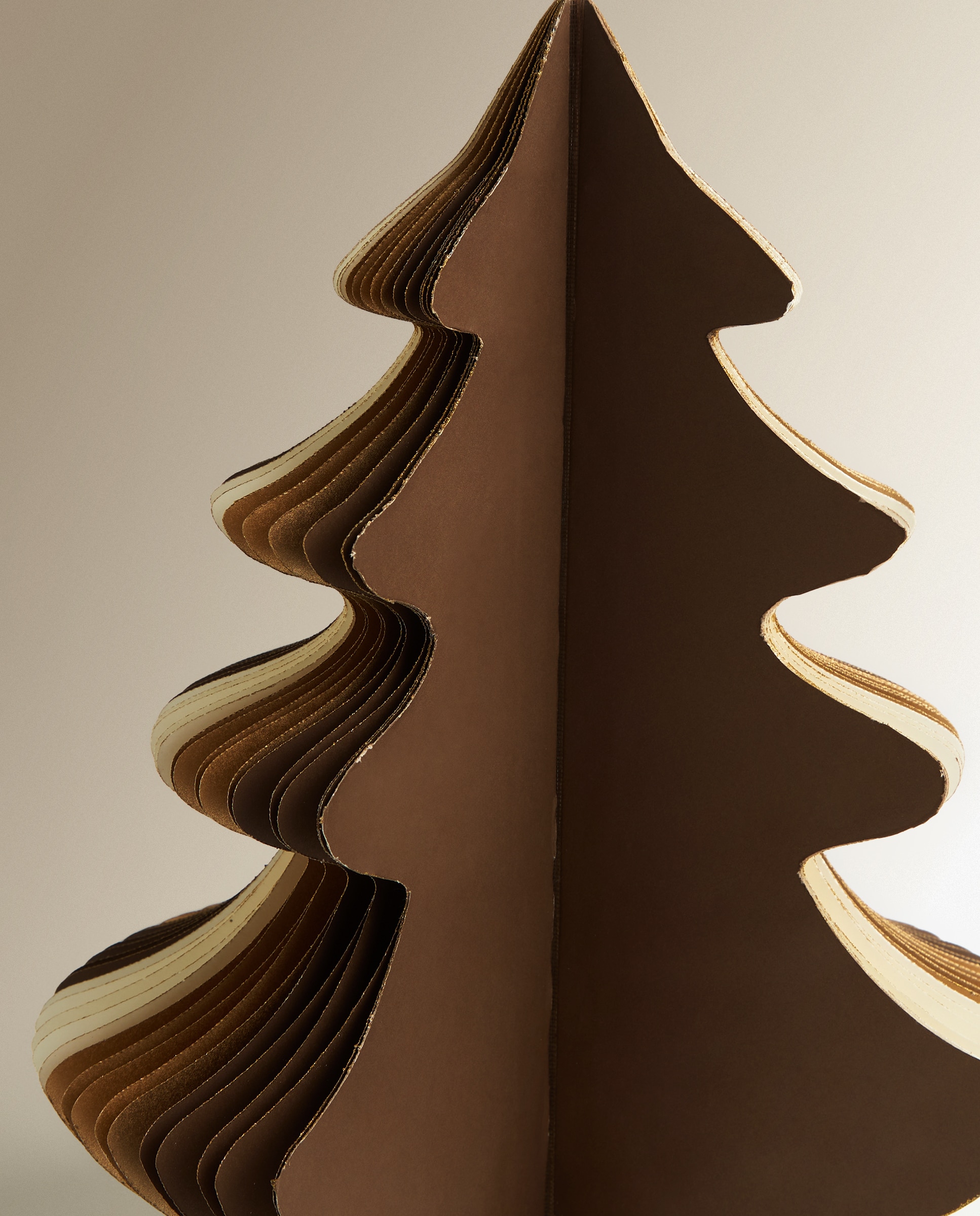 Árbol de mesa de papel Contemporáneo Navidad - Multicolor Multicolor-3
