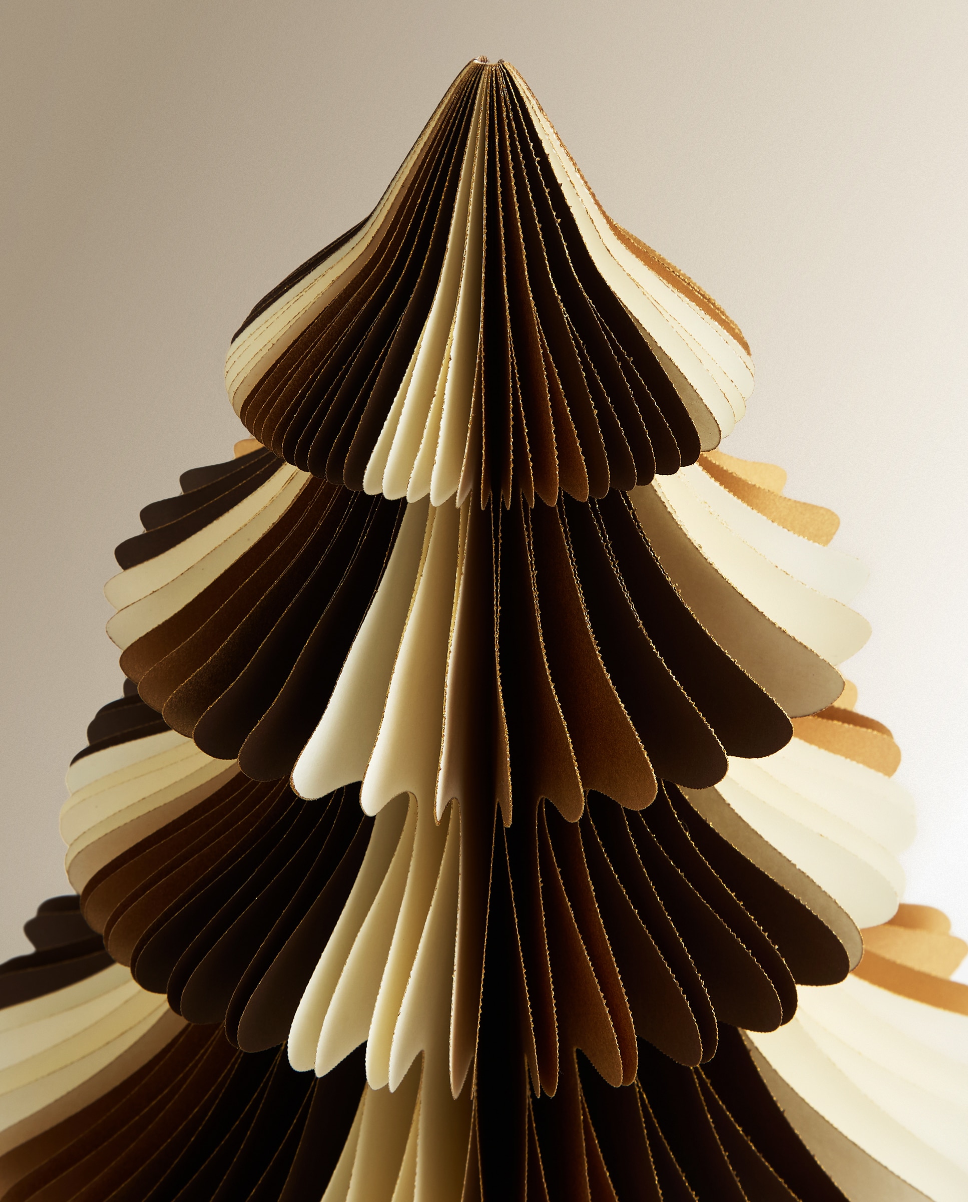 Árbol de mesa de papel Contemporáneo Navidad - Multicolor Multicolor-4