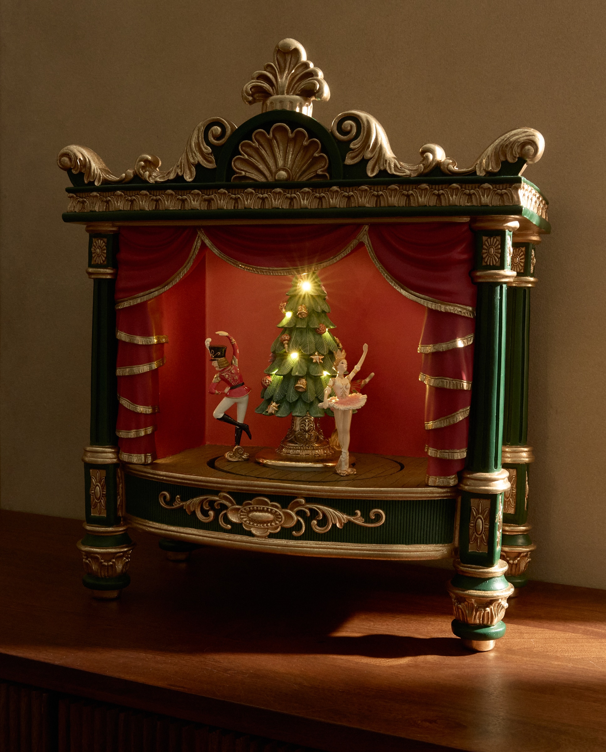 Figura Teatro Cascanueces con música y movimiento Navidad - Multicolor Multicolor-1