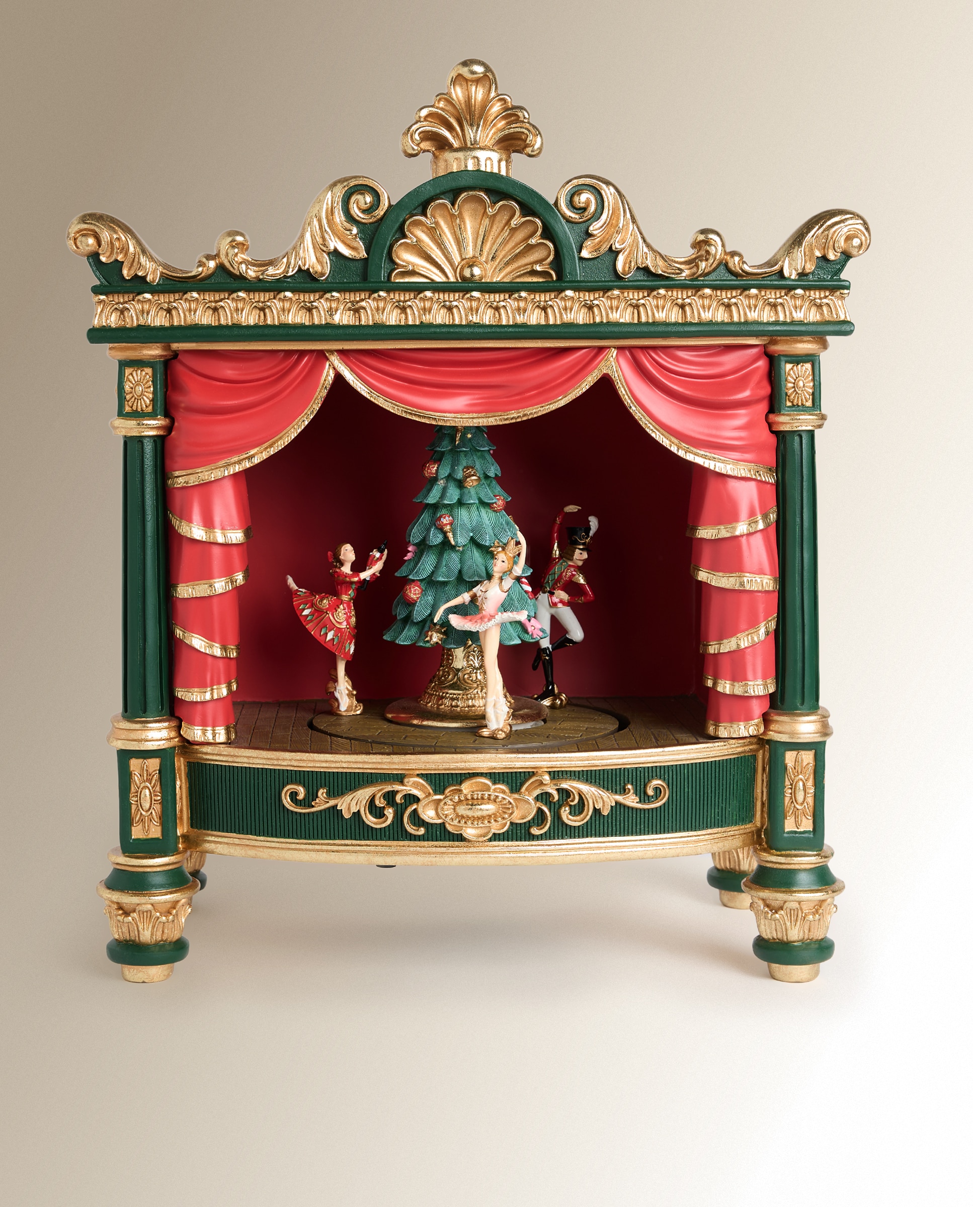 Figura Teatro Cascanueces con música y movimiento Navidad - Multicolor Multicolor-2