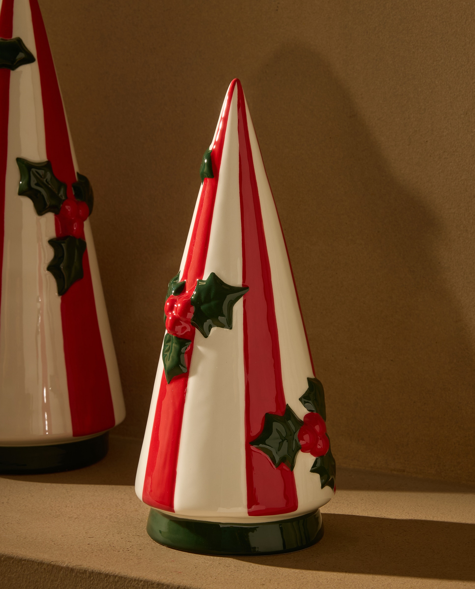 Figura Cono Árbol Navidad - Multicolor Grande Multicolor-1
