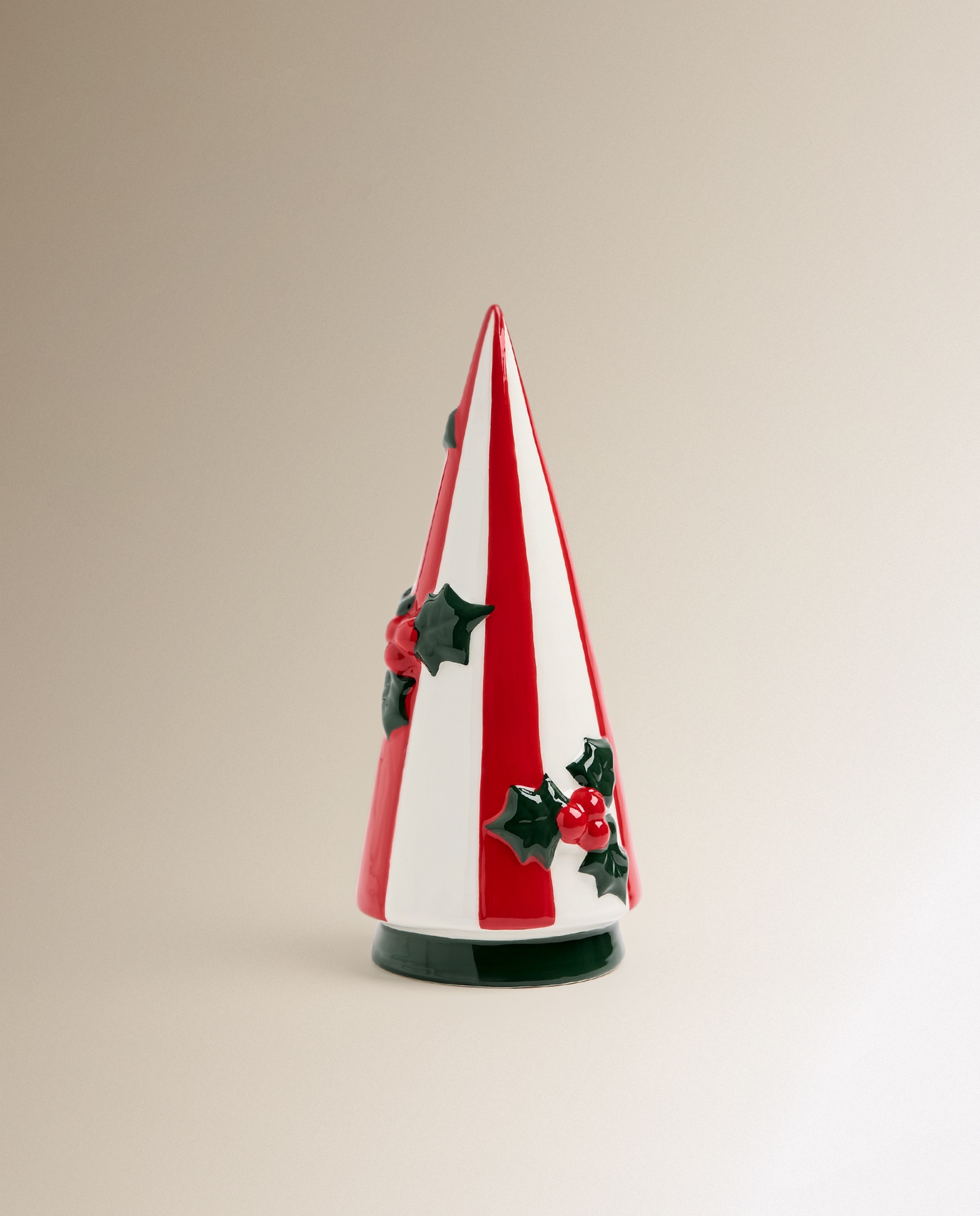 Figura Cono Árbol Navidad - Multicolor Grande Multicolor-2