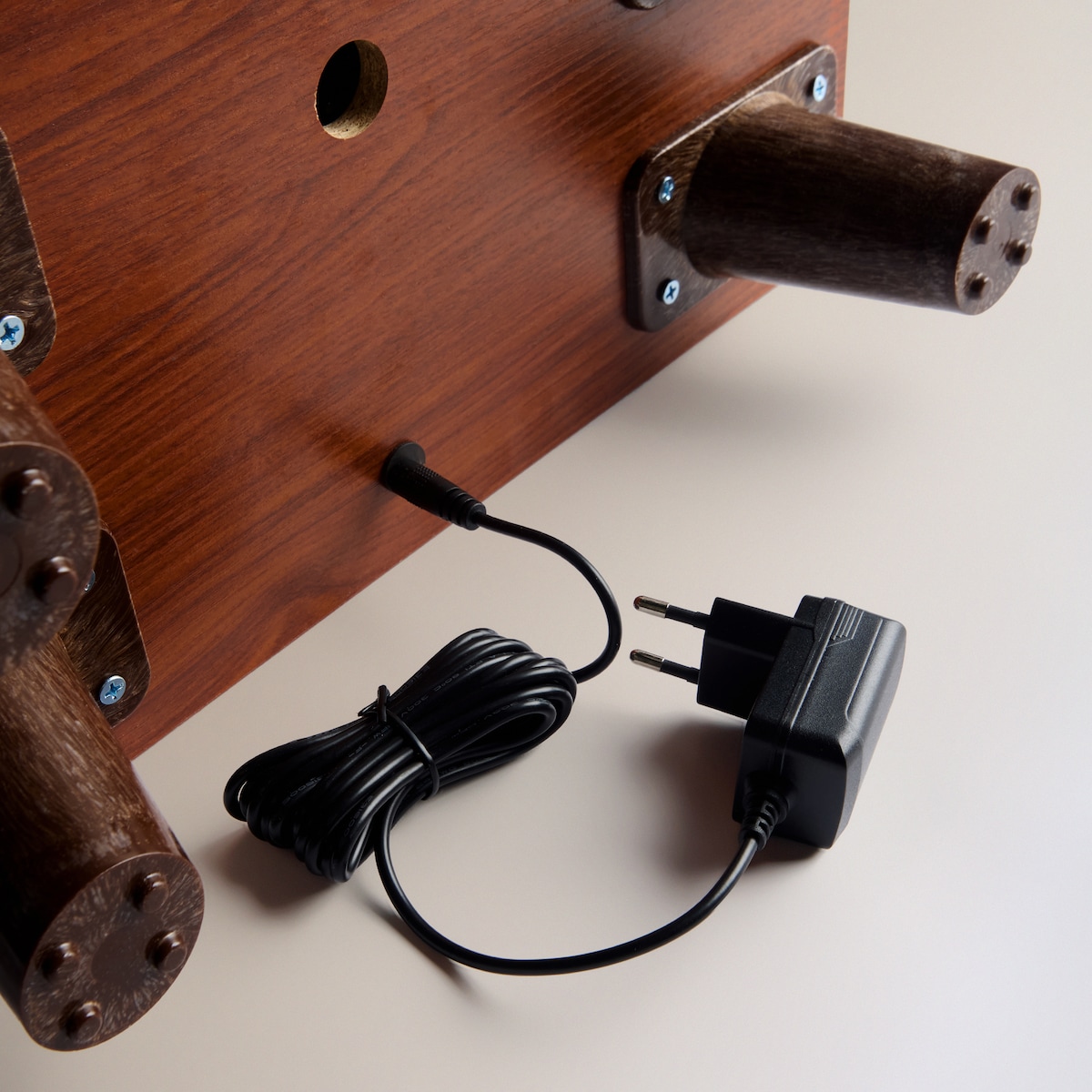 Figura Televisão com Árvore com Luz LED Castanho-6