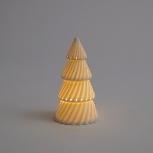Figura árbol de cerámica con luz LED Navidad El Corte Inglés