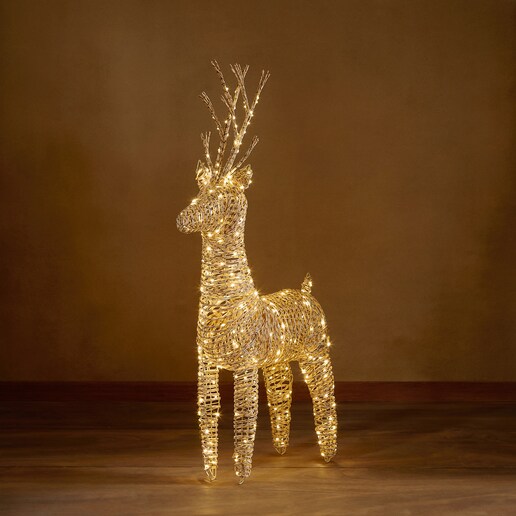 Figura reno para exterior con 360 luces LED Navidad