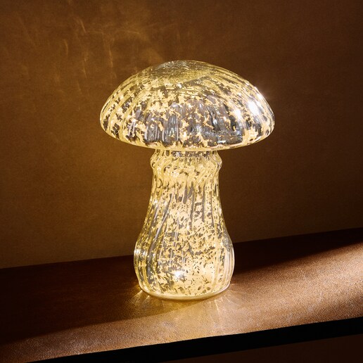 Figura seta de cristal con luces LED Navidad
