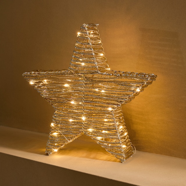 Imagen 0 de Estrella de mesa con luz LED Navidad El Corte Inglés