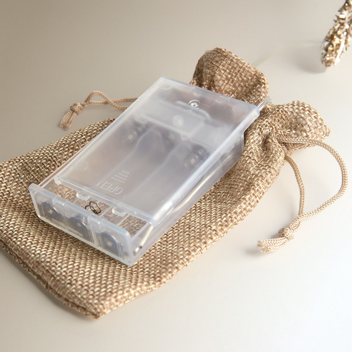 Estrella espumillón dorada con 20 luces LED Navidad El Corte Inglés Oro-4