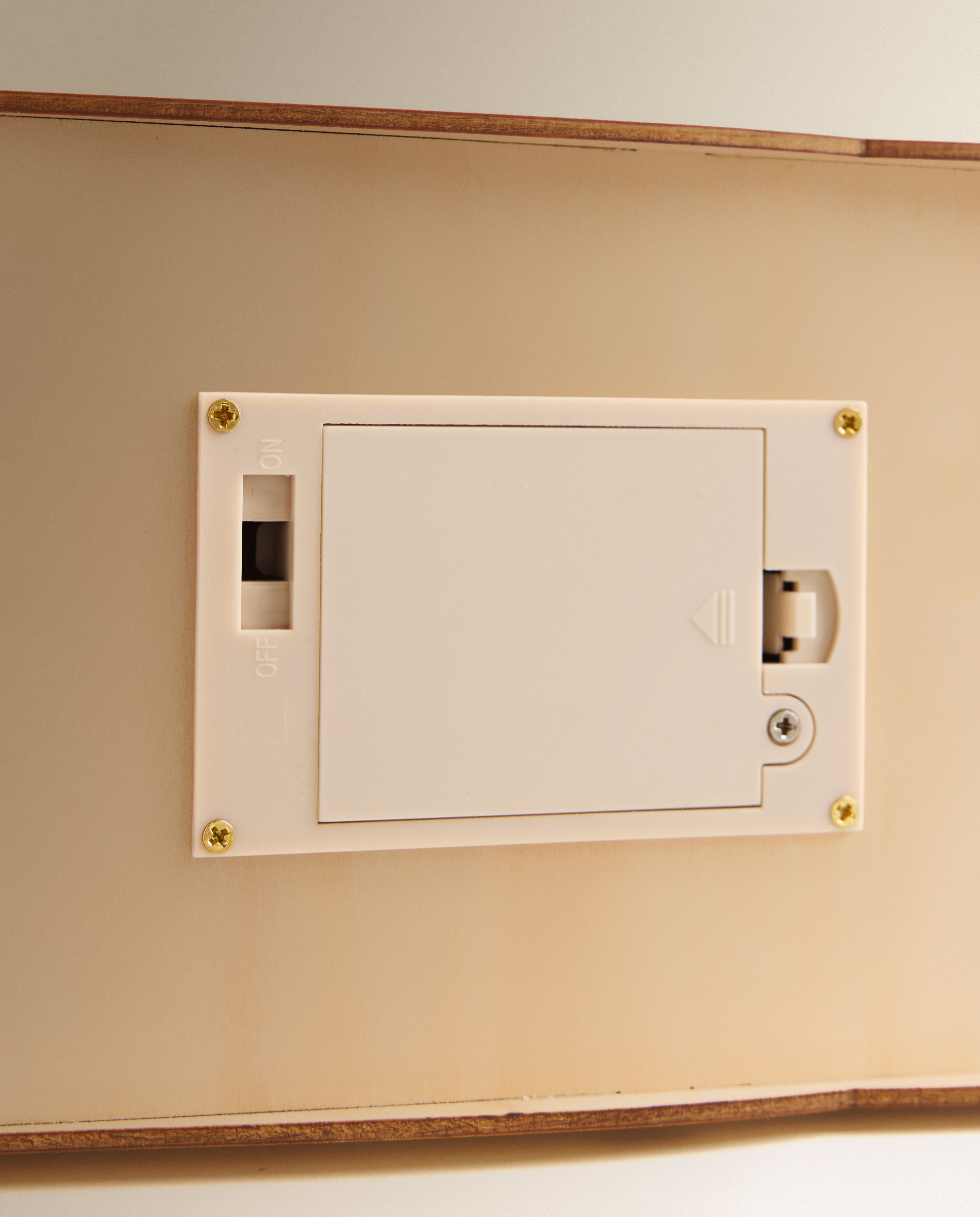 Figura de Madeira Teleférico com 22 Luzes LED Natal Natural-5