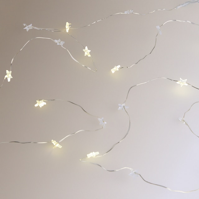 Imagen 0 de Cortina de luces Estrellitas Copper con 200 luces LED para exterior Navidad El Corte Inglés