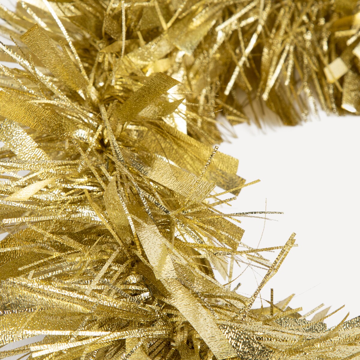 Espumillón Glitter Navidad Dorado-3