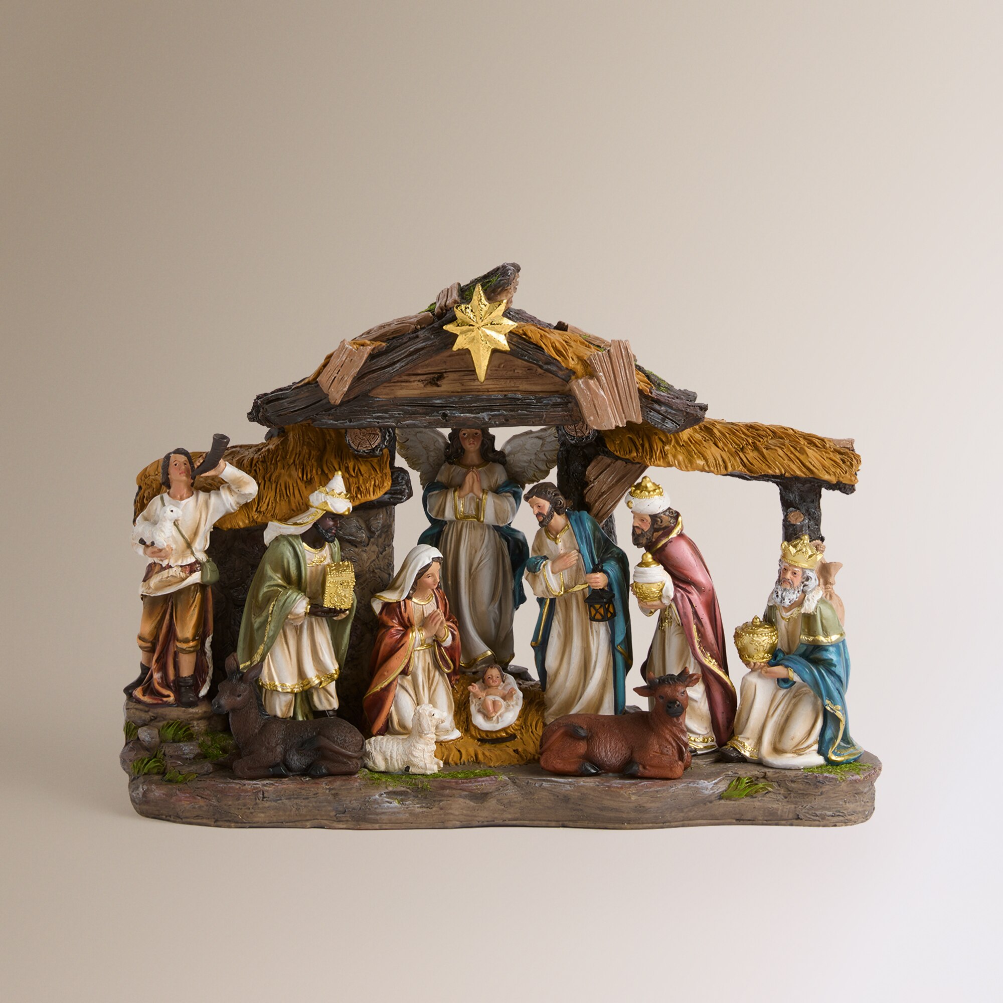 Imagem 0 de Figura Monopeça Presépio com Pórtico