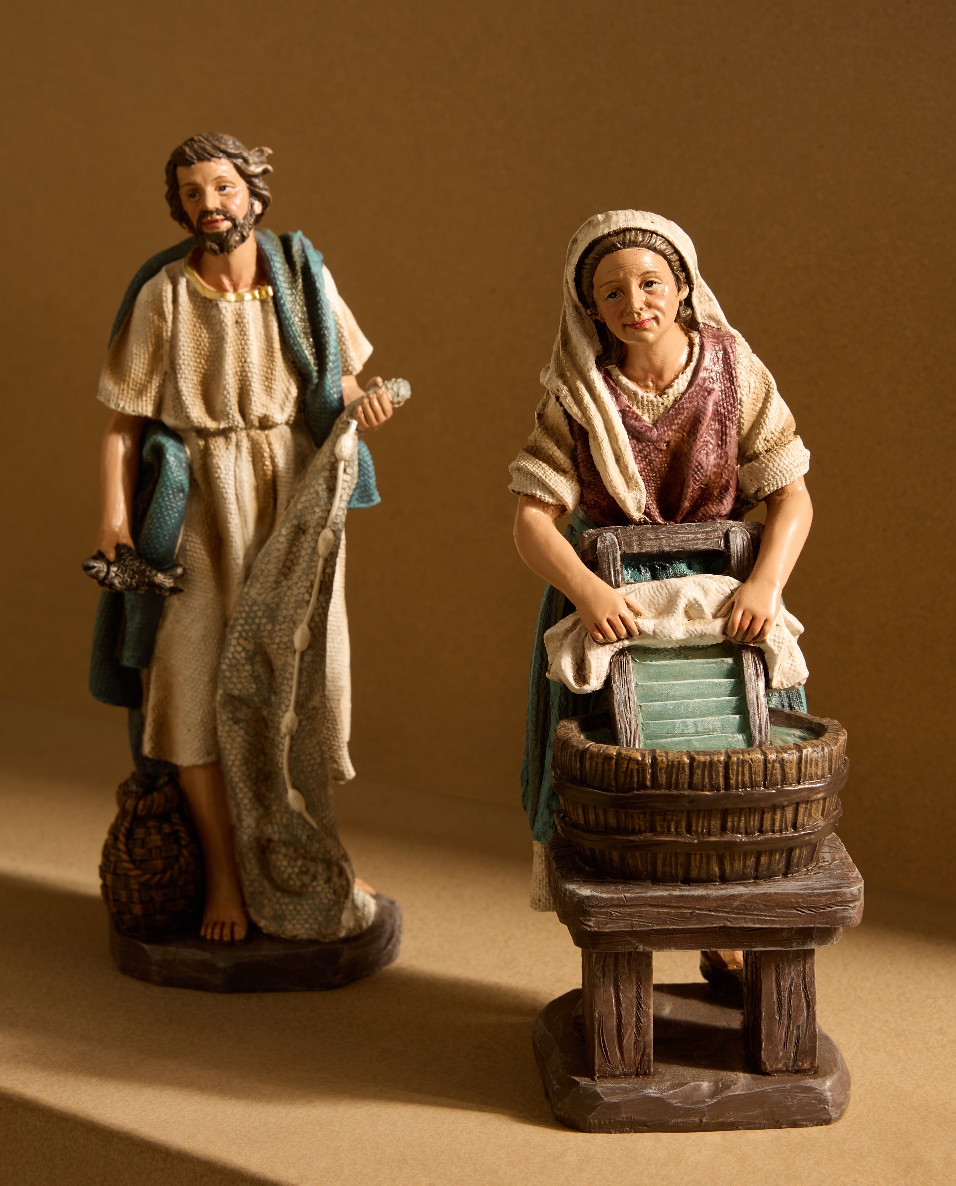 Imagem 0 de Conjunto de 2 Figuras Profissões Presépio
