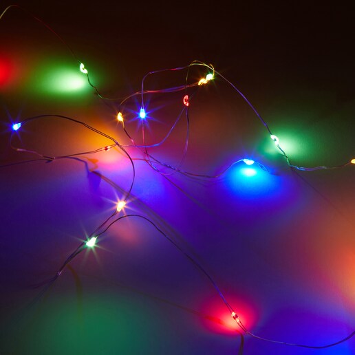 Guirnalda 20 luces LED Navidad El Corte Inglés