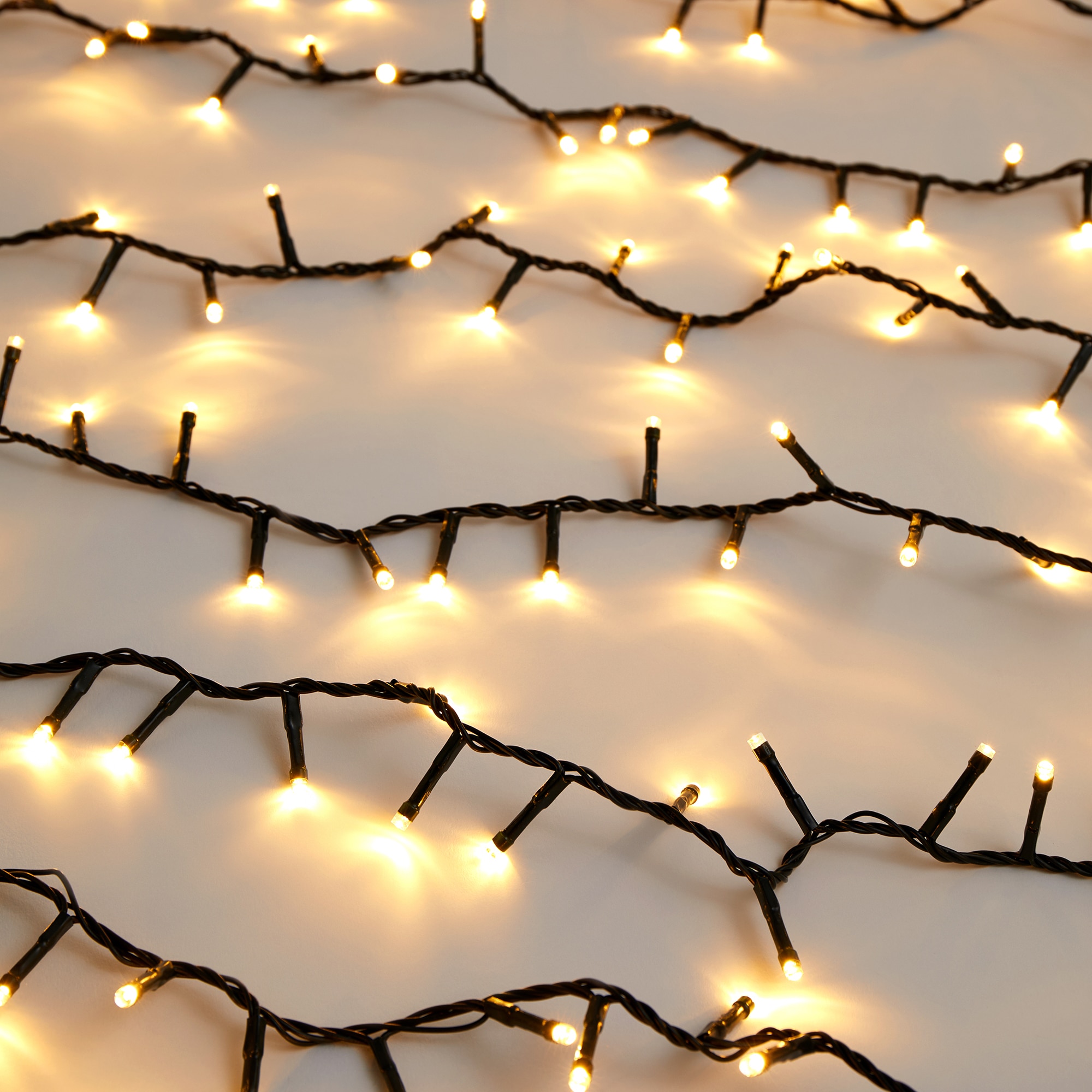 Imagen 0 de Guirnalda decorativa cable con luces LED Navidad El Corte Inglés Verde