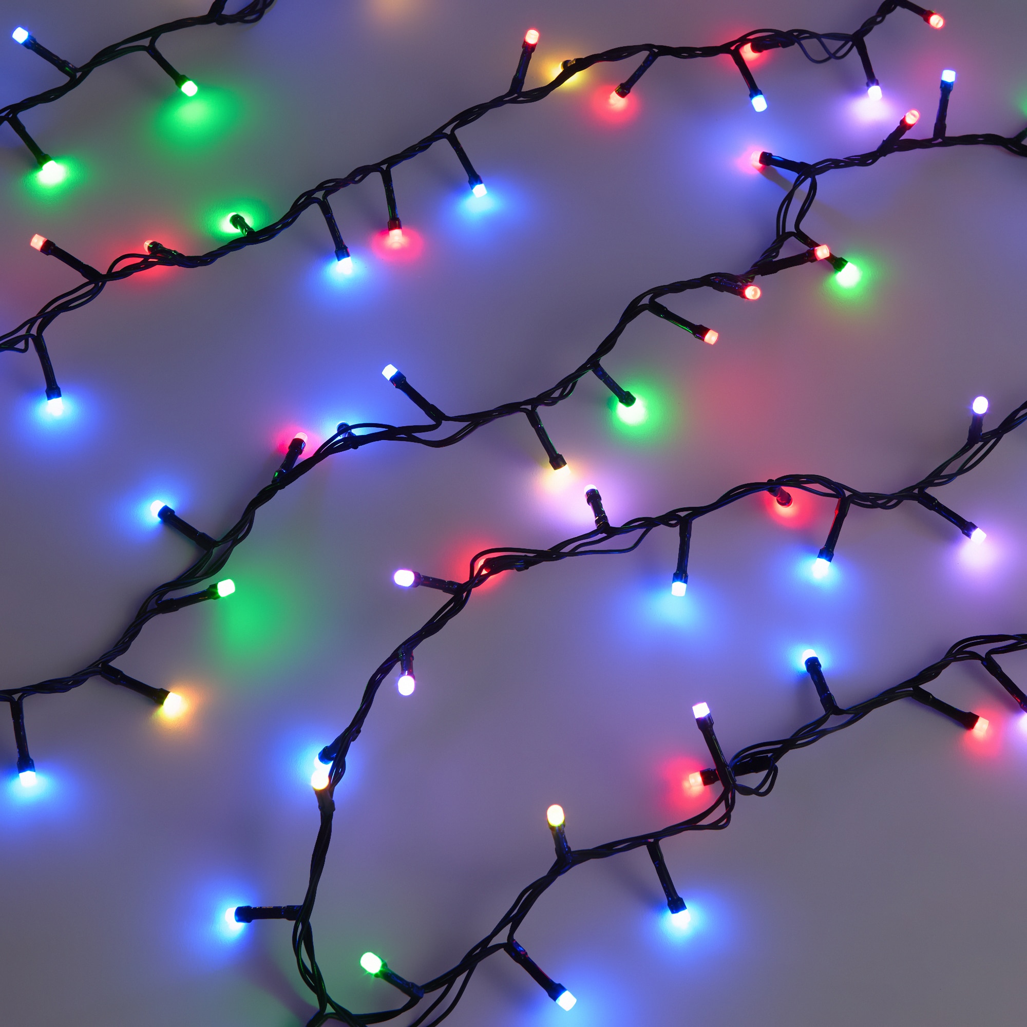 Guirnalda para árbol con luces LED multicolor para exterior Navidad El Corte Inglés