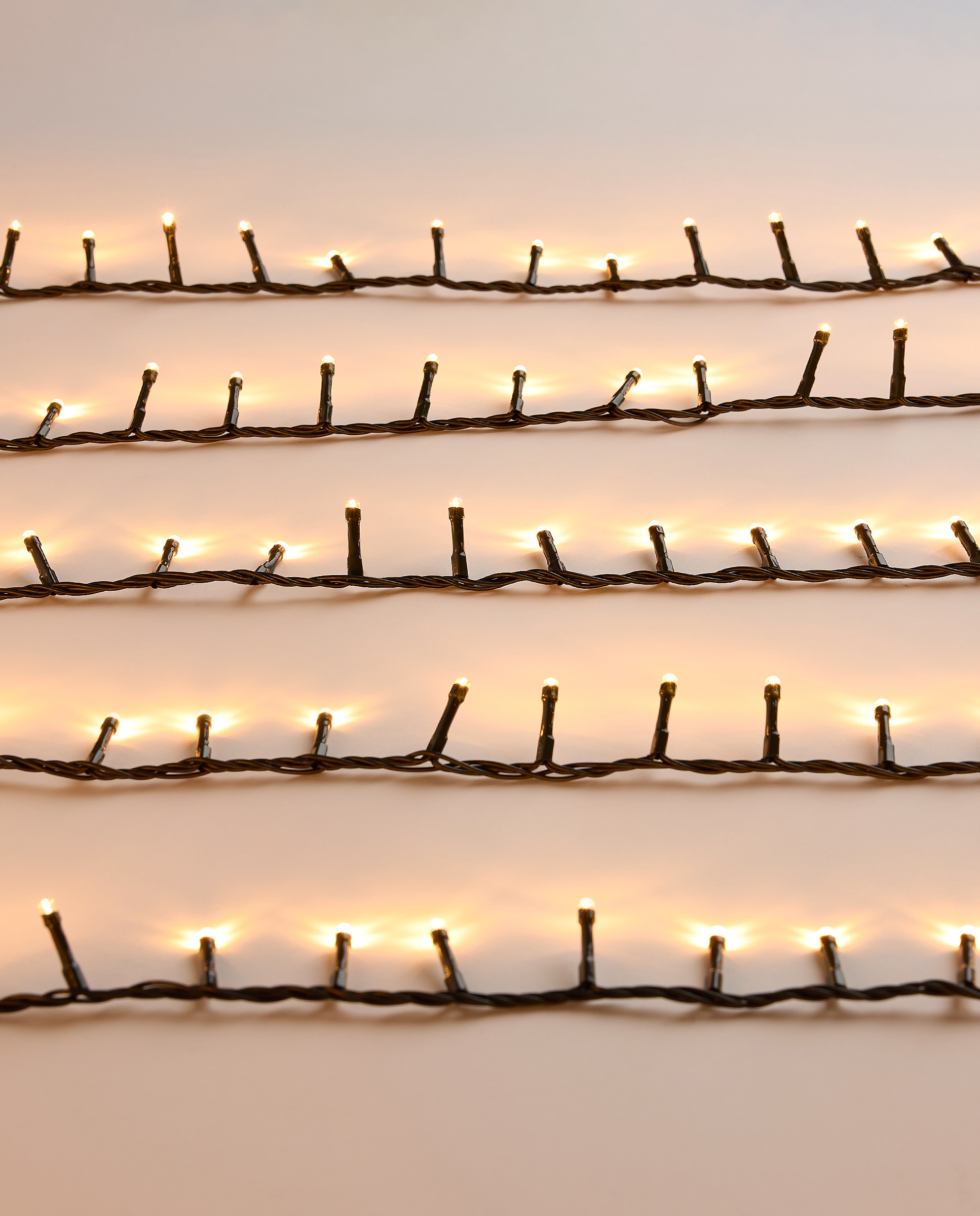 Grinalda para Árvore para Exterior com Luzes LED Natal Verde-escuro-5