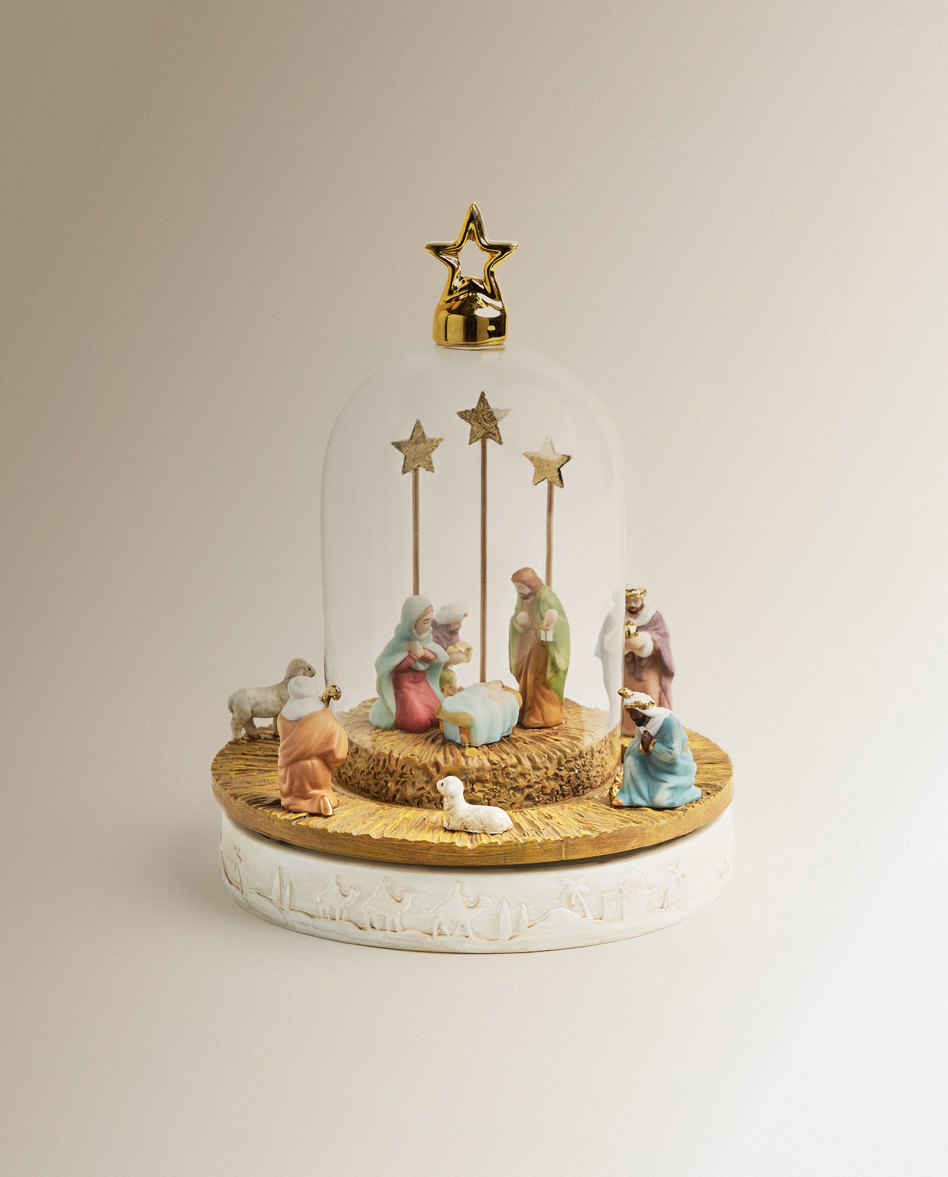 Imagem 0 de Figura Presépio com Música Natal