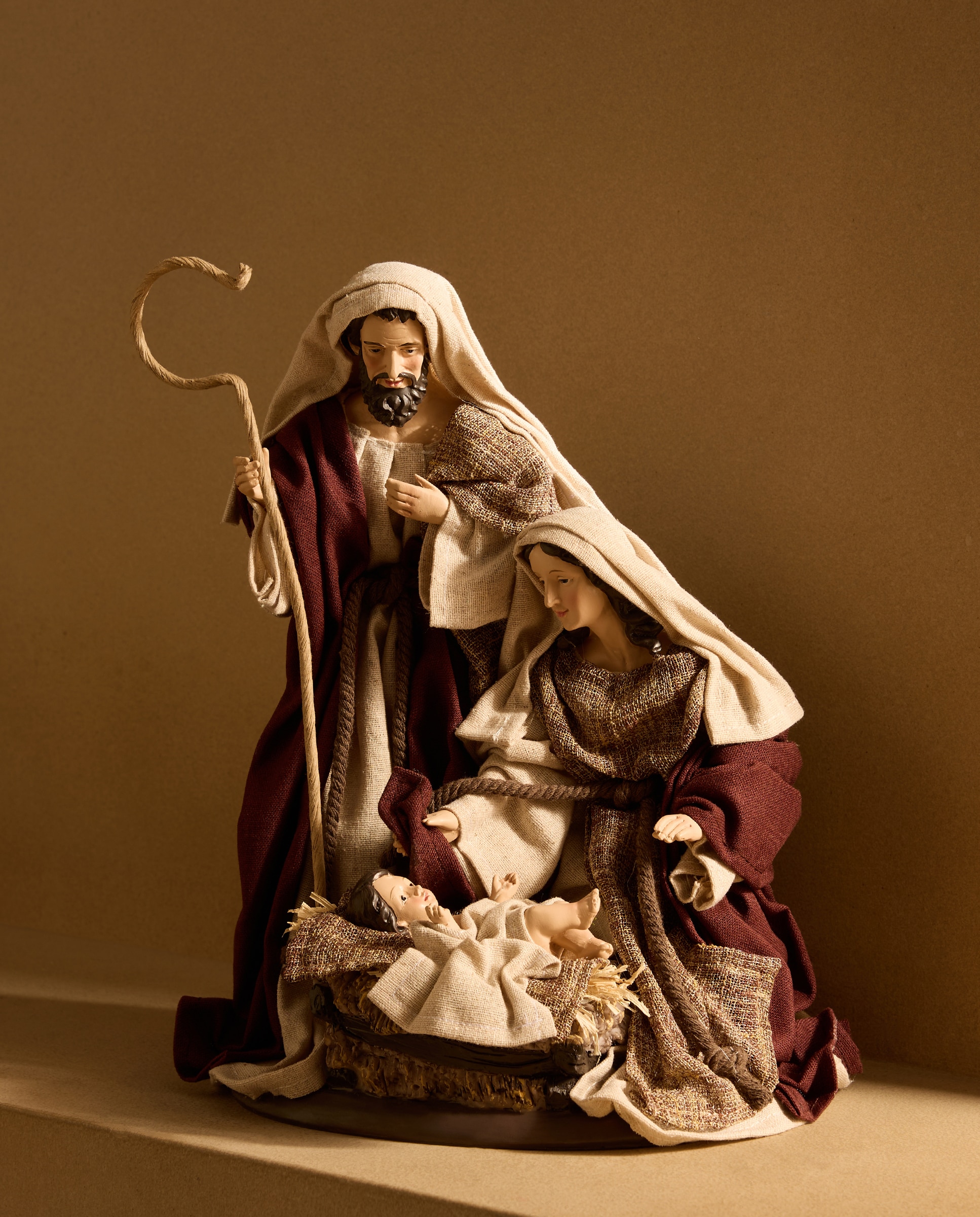 Imagen 1 de Figura monopieza Nacimiento tradicional Navidad Rojo