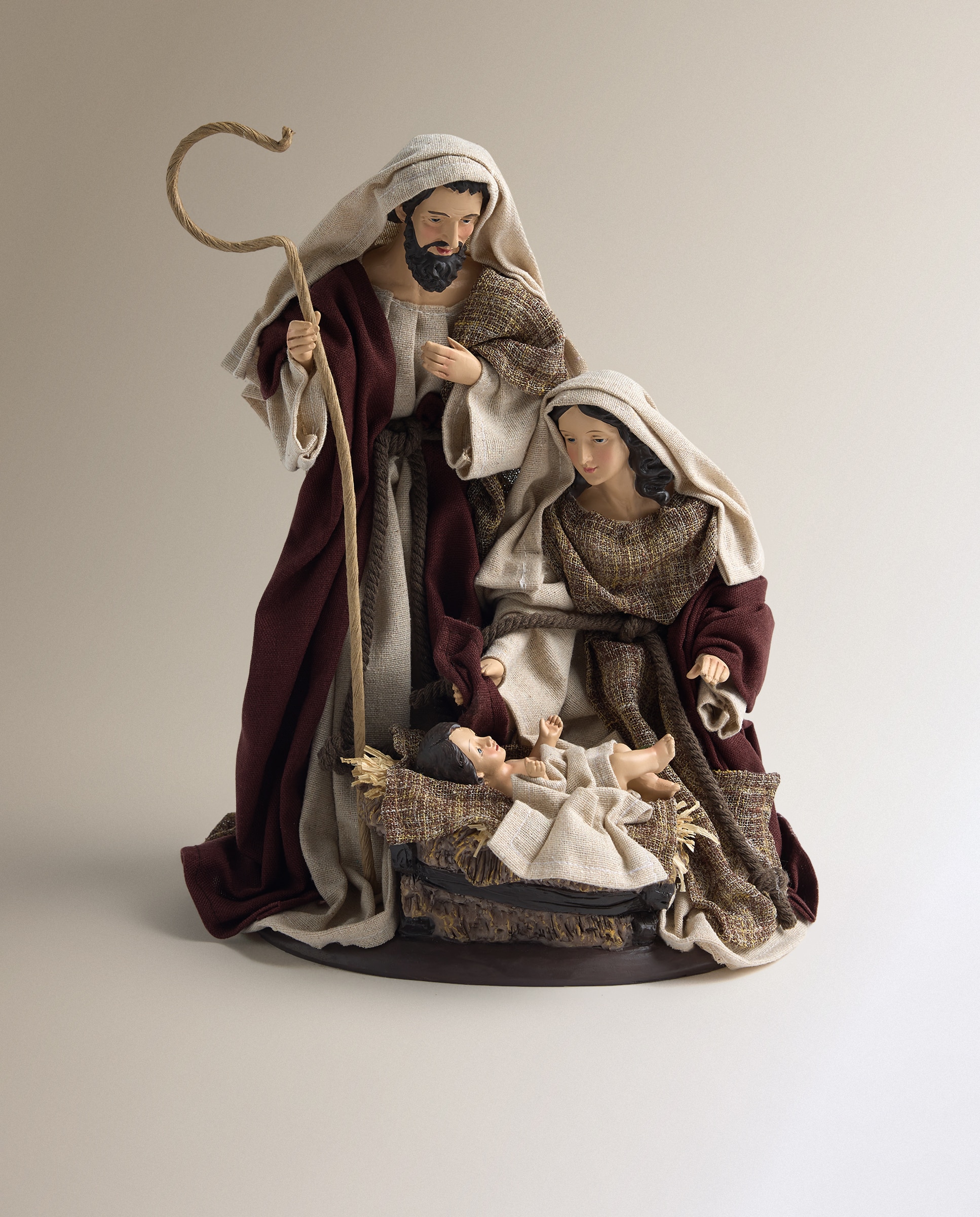 Imagen 2 de Figura monopieza Nacimiento tradicional Navidad - Rojo Rojo