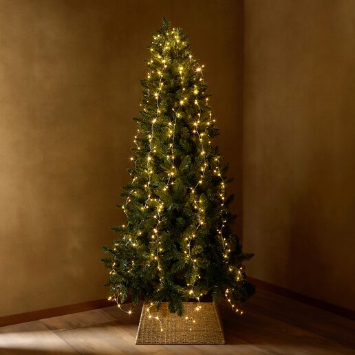 Cortina decorativa con 300 luces LED Navidad