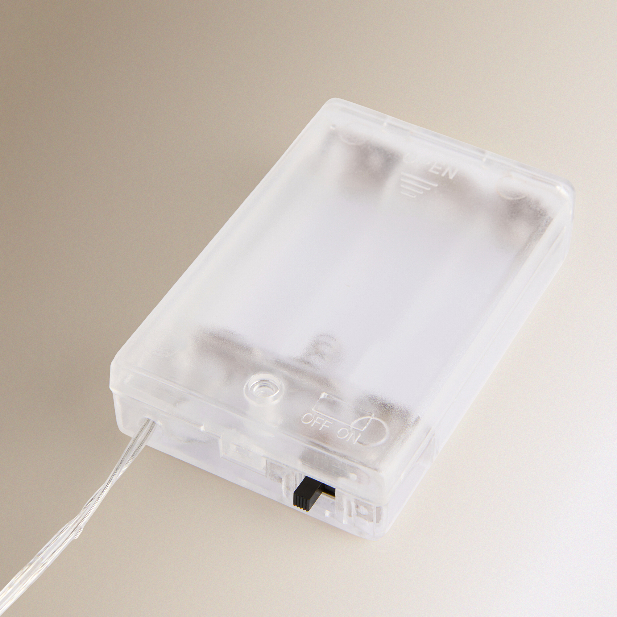 Guirnalda decorativa Cluster con 144 mini luces LED Navidad Plata-4