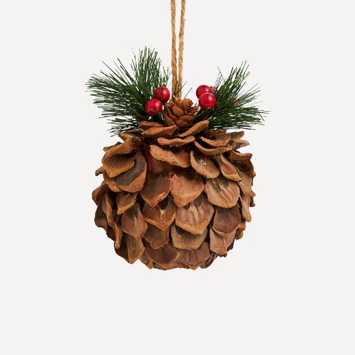 Bola con forma de piña Navidad El Corte Inglés