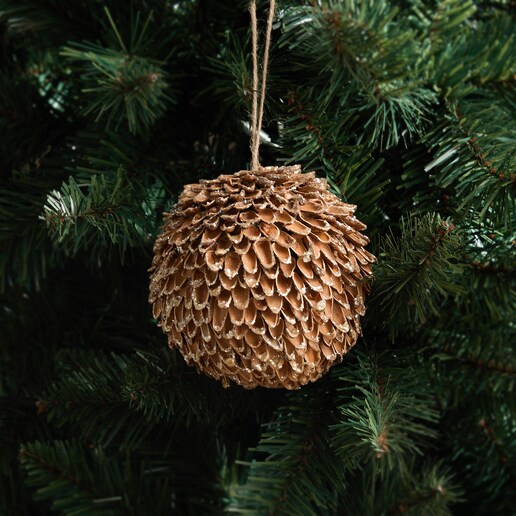 Bola Cáscara glitter Navidad El Corte Inglés