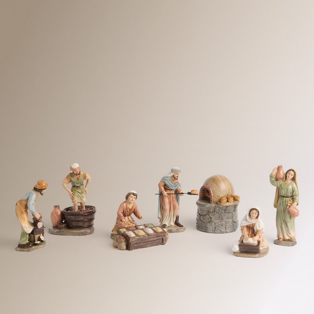 Imagen 0 de Set de figuras oficios Nacimiento Navidad