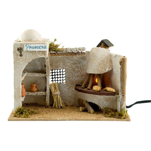 Horno con luz fuego Navidad El Corte Inglés