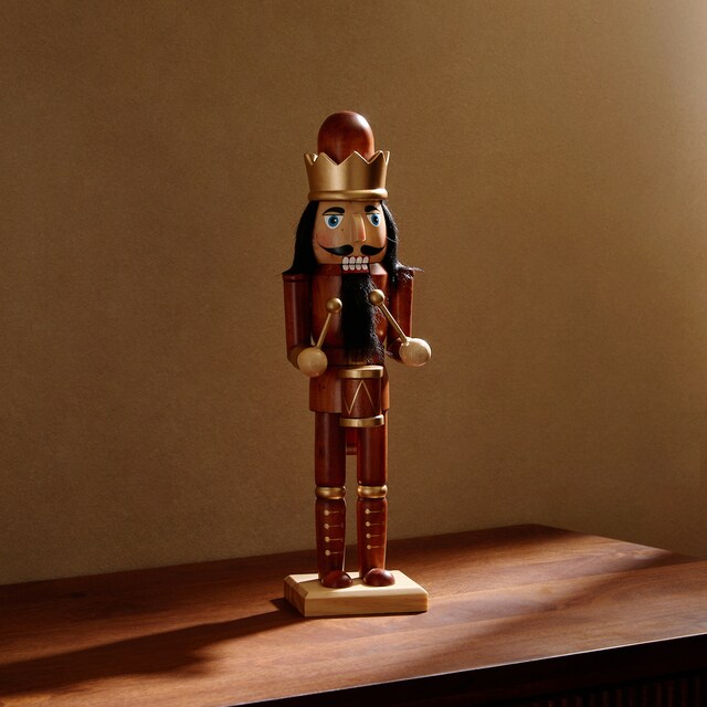 Imagen 0 de Figura Cascanueces Tambor Natural Navidad