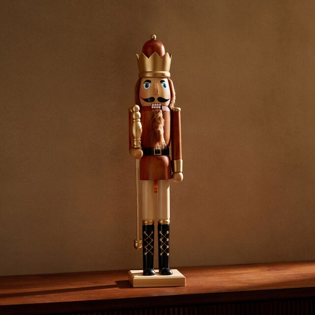 Figura Cascanueces Natural Navidad