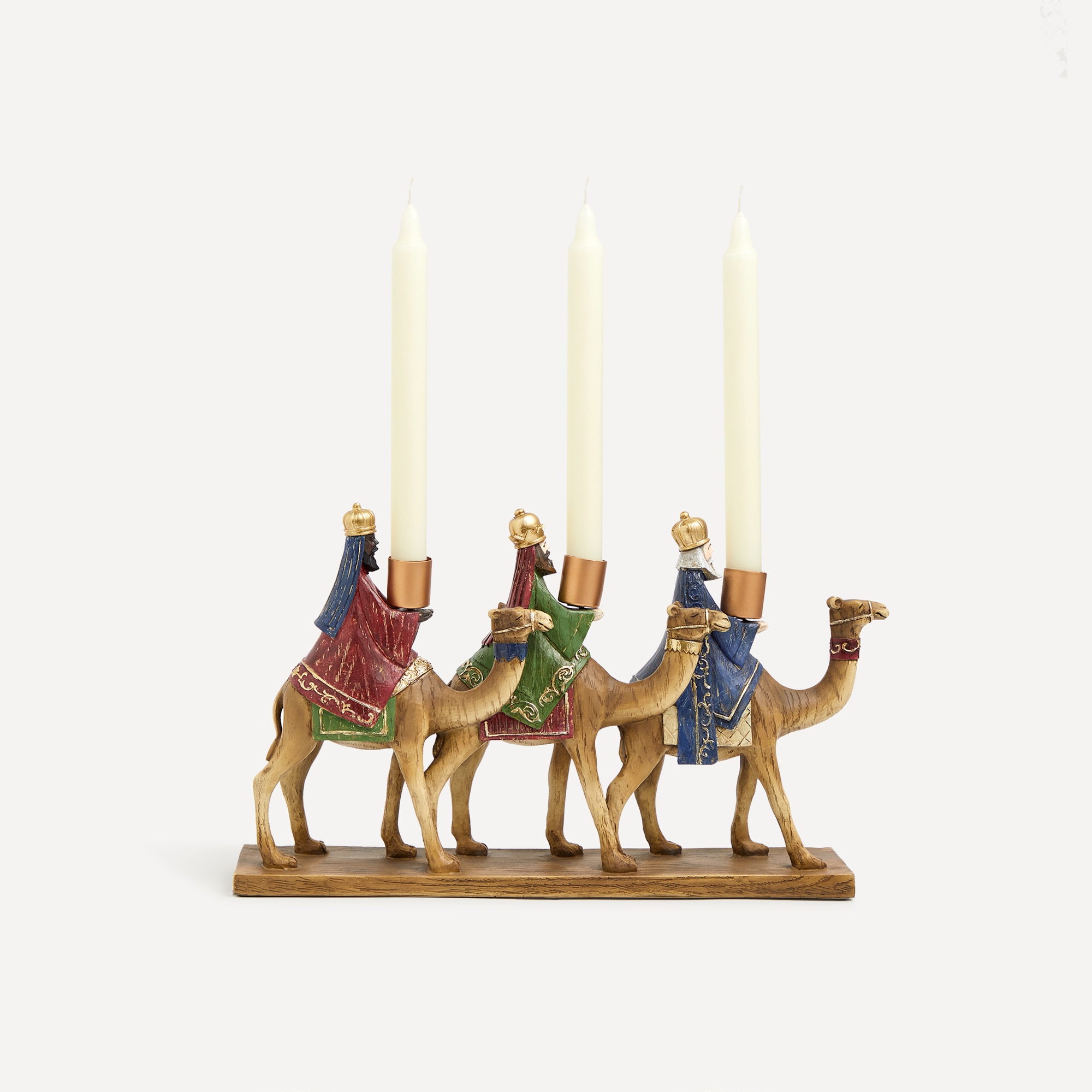 Portavelas Reyes Magos Camello Navidad El Corte Inglés