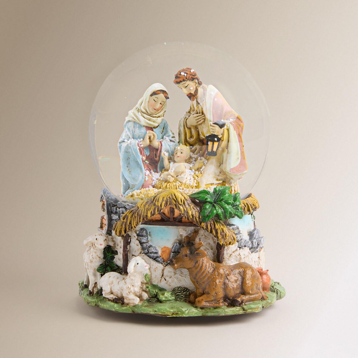 Bola de nieve con música Nacimiento Navidad El Corte Inglés 3