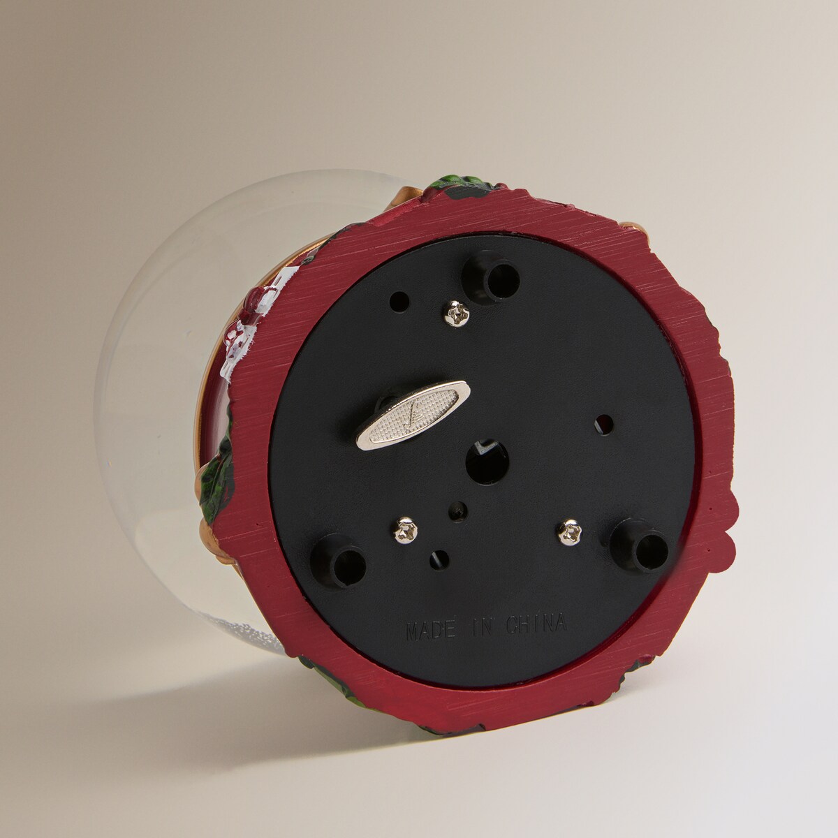 Bola de nieve con música Ositos Navidad El Corte Inglés Rojo-6