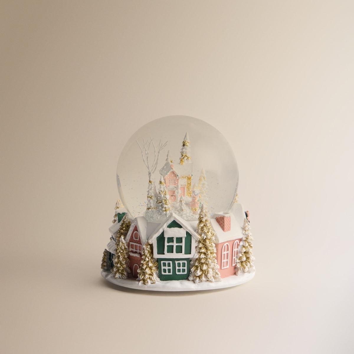 Bola de nieve con música Casas Navidad El Corte Inglés Multicolor-3