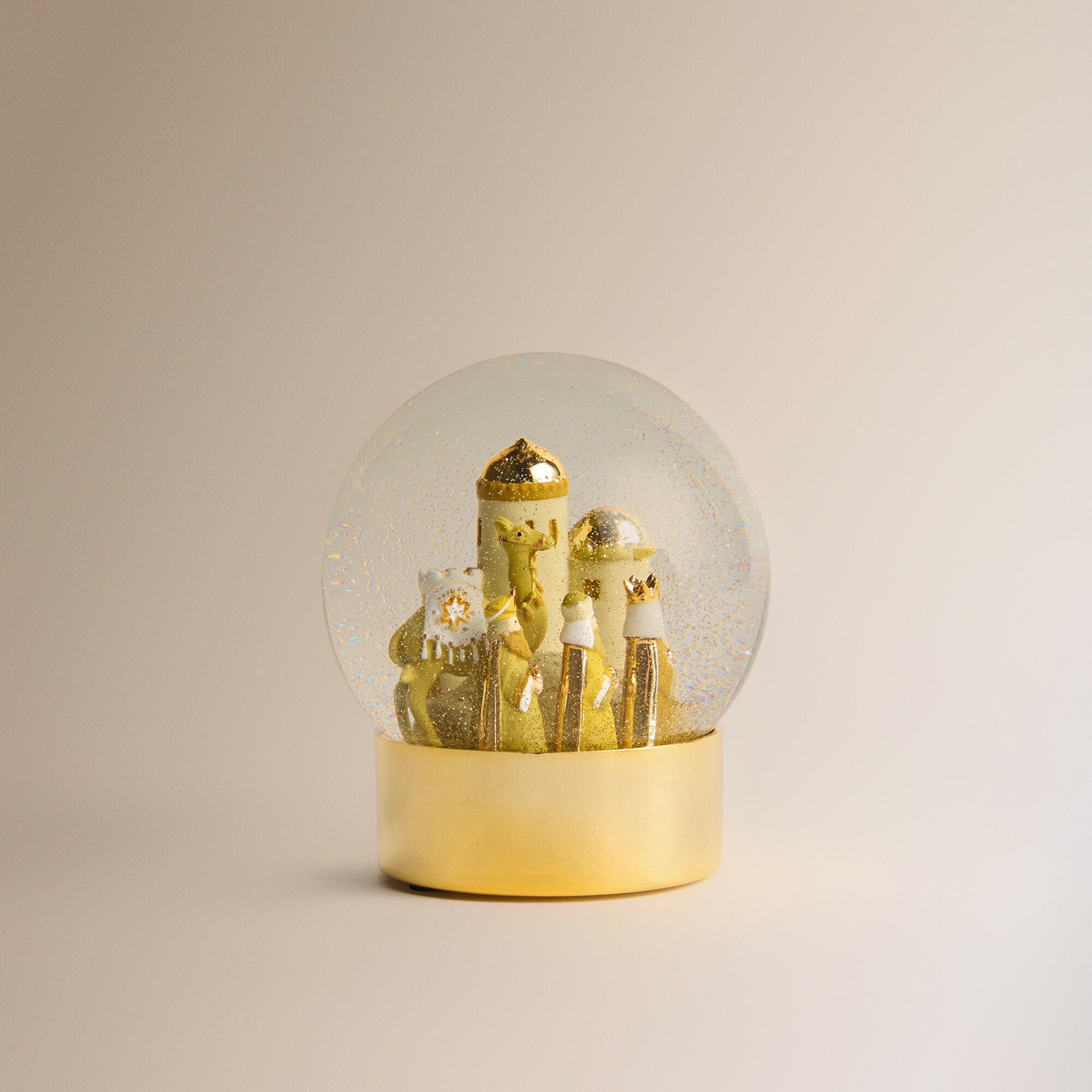 Bola de nieve dorada Reyes Magos Navidad El Corte Inglés - Oro Oro-3
