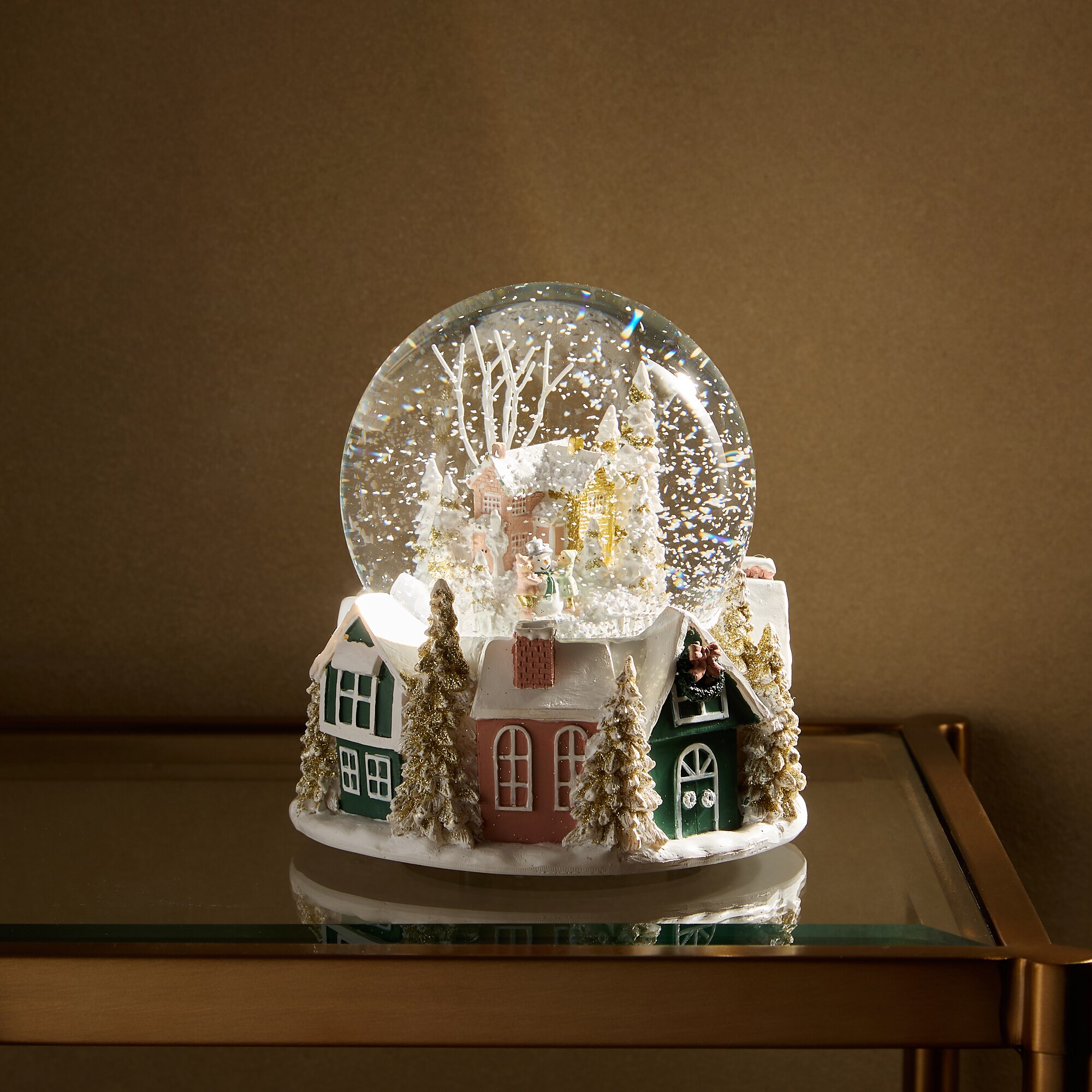 Bola de nieve con música Casas Navidad El Corte Inglés - Multicolor Multicolor-1