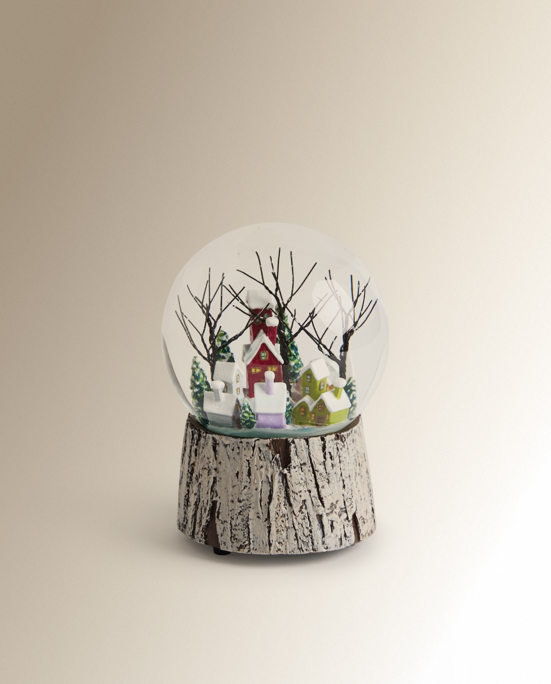 Bola de nieve con música Pueblo nevado Navidad El Corte Inglés - Multicolor Multicolor-2