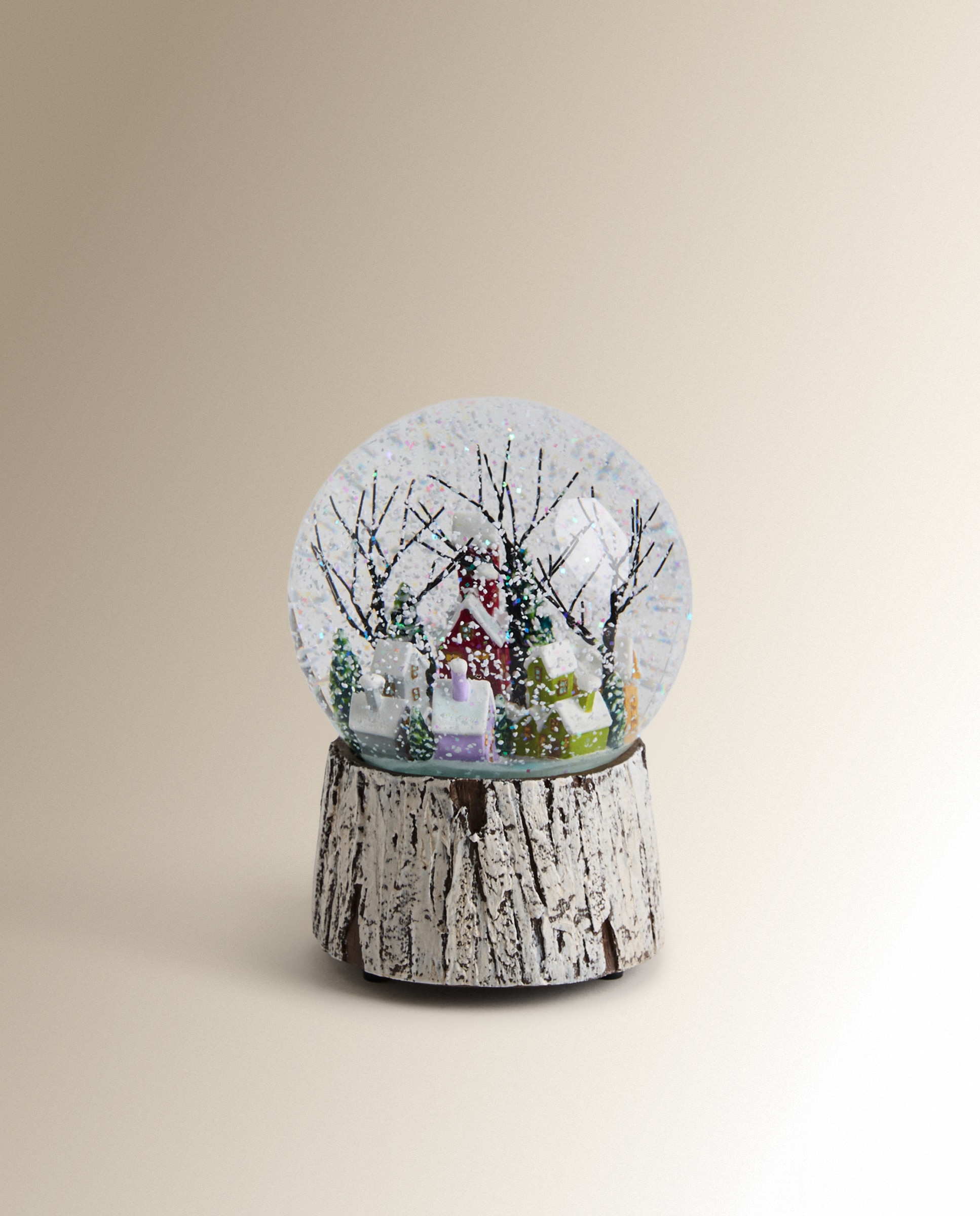 Bola de nieve con música Pueblo nevado Navidad El Corte Inglés - Multicolor Multicolor-3