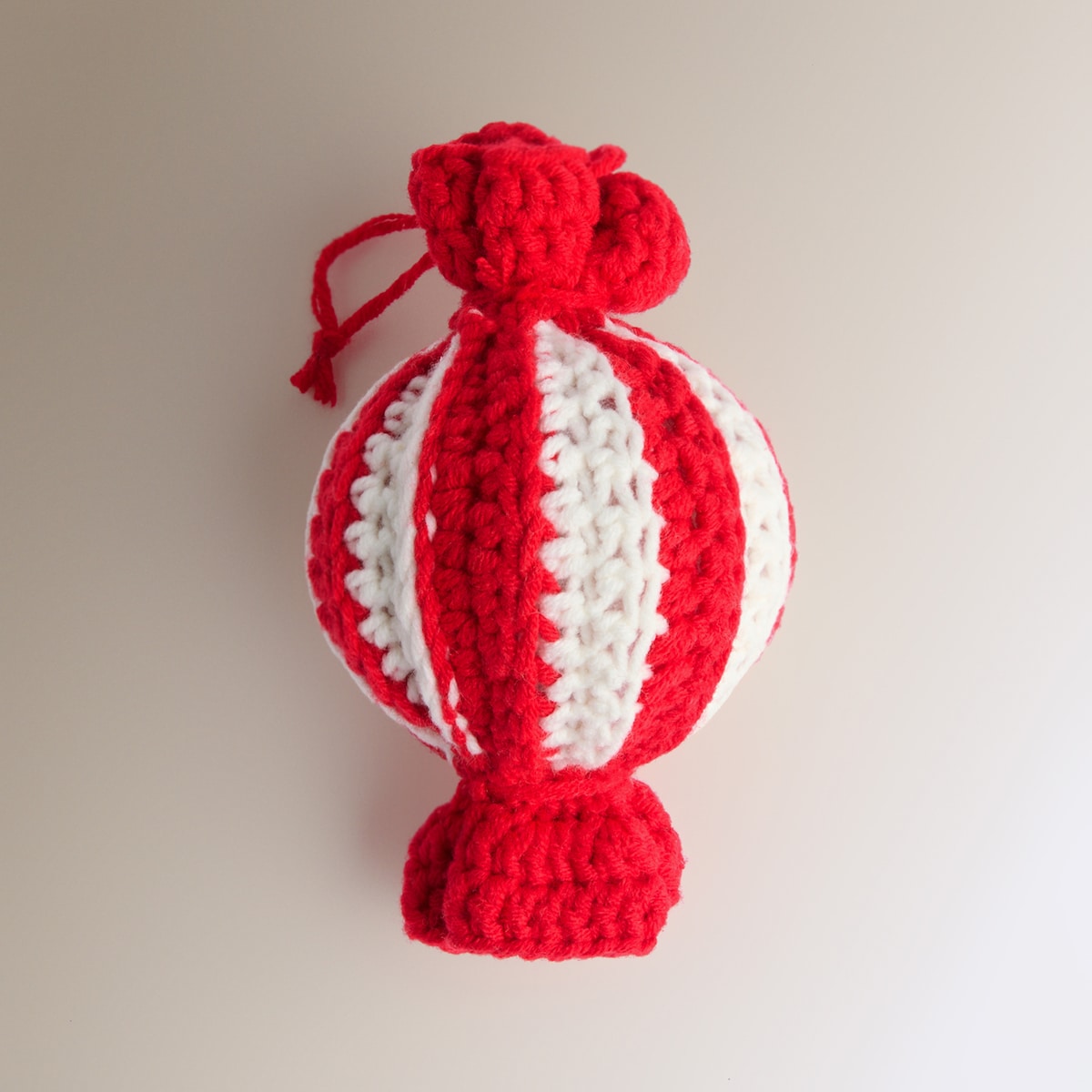 Colgante Caramelo Crochet Navidad Multicolor-2