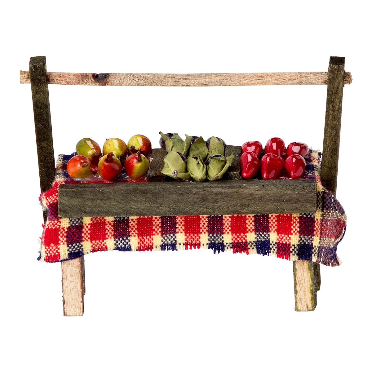 Puesto de frutas para el Belén Navidad El Corte Inglés - Multicolor Multicolor-1