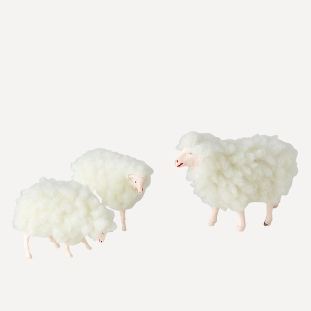 Imagen 0 de Set de 3 corderos para el Belén Navidad El Corte Inglés