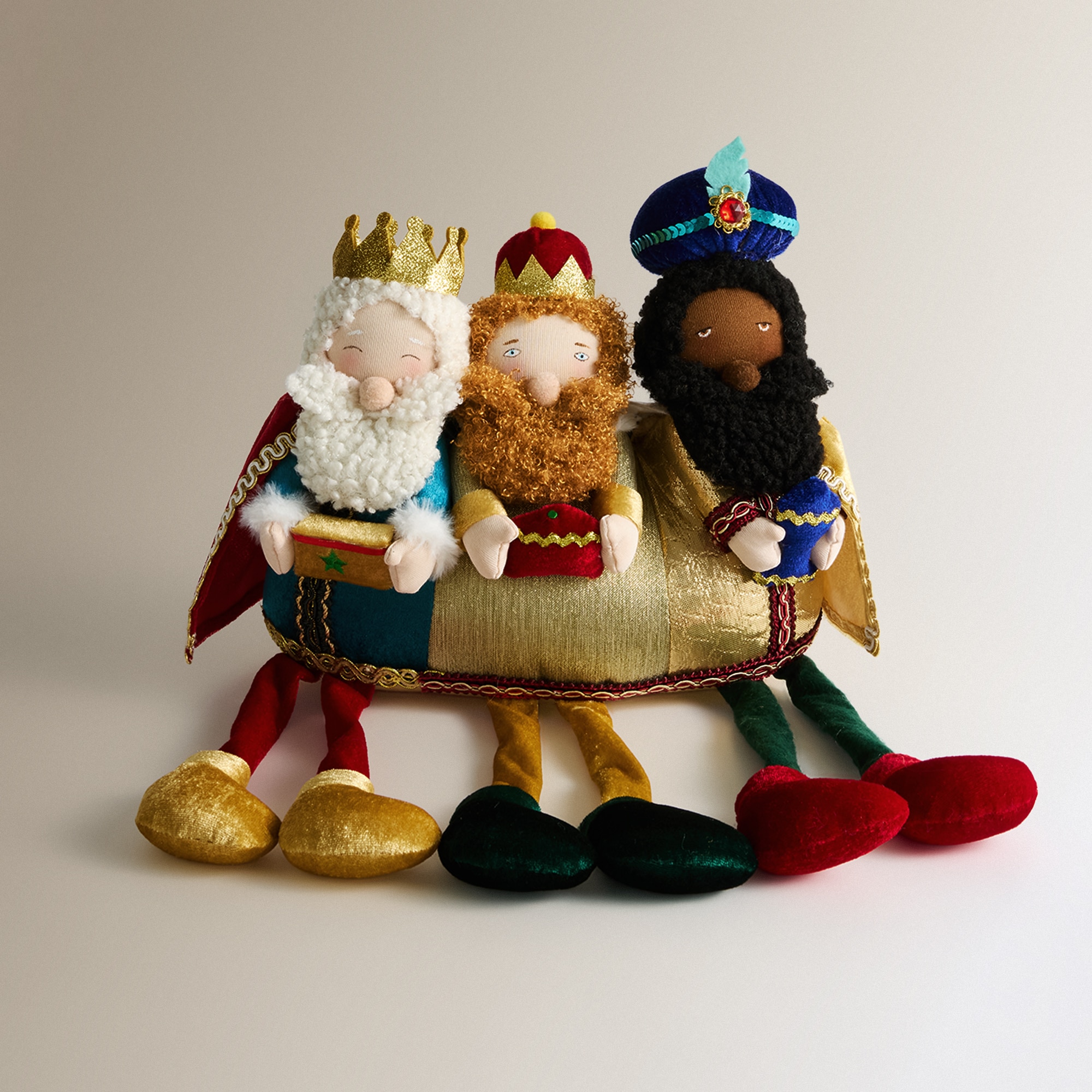 Topo para Árvore de Natal Reis Magos Multicolor-2