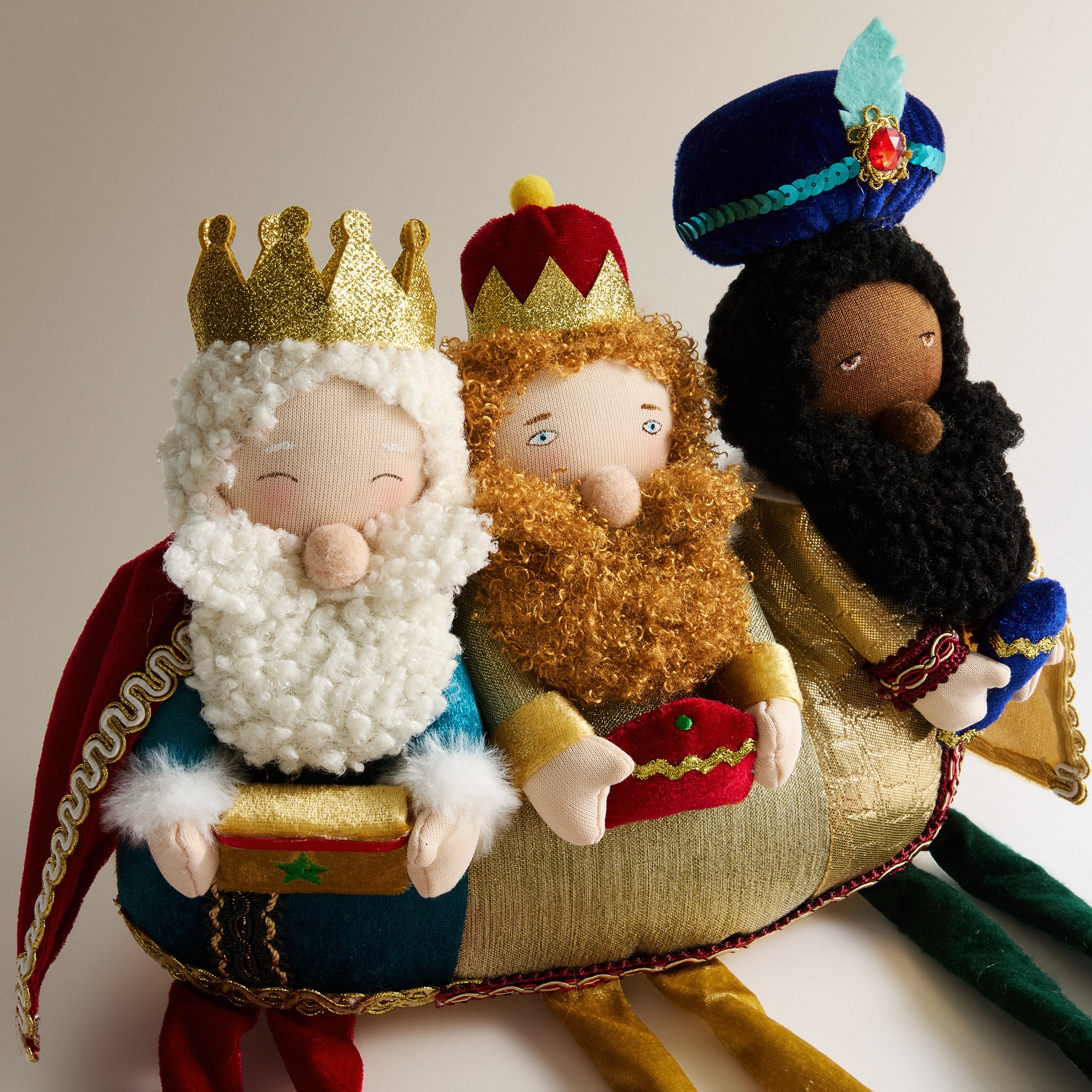 Topo para Árvore de Natal Reis Magos Multicolor-3