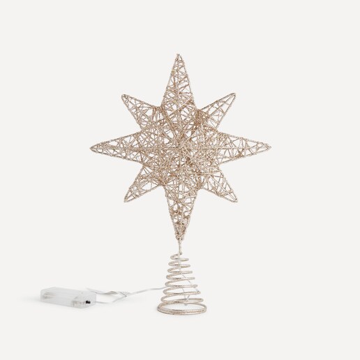 Tope de árbol Estrella con luz Navidad El Corte Inglés