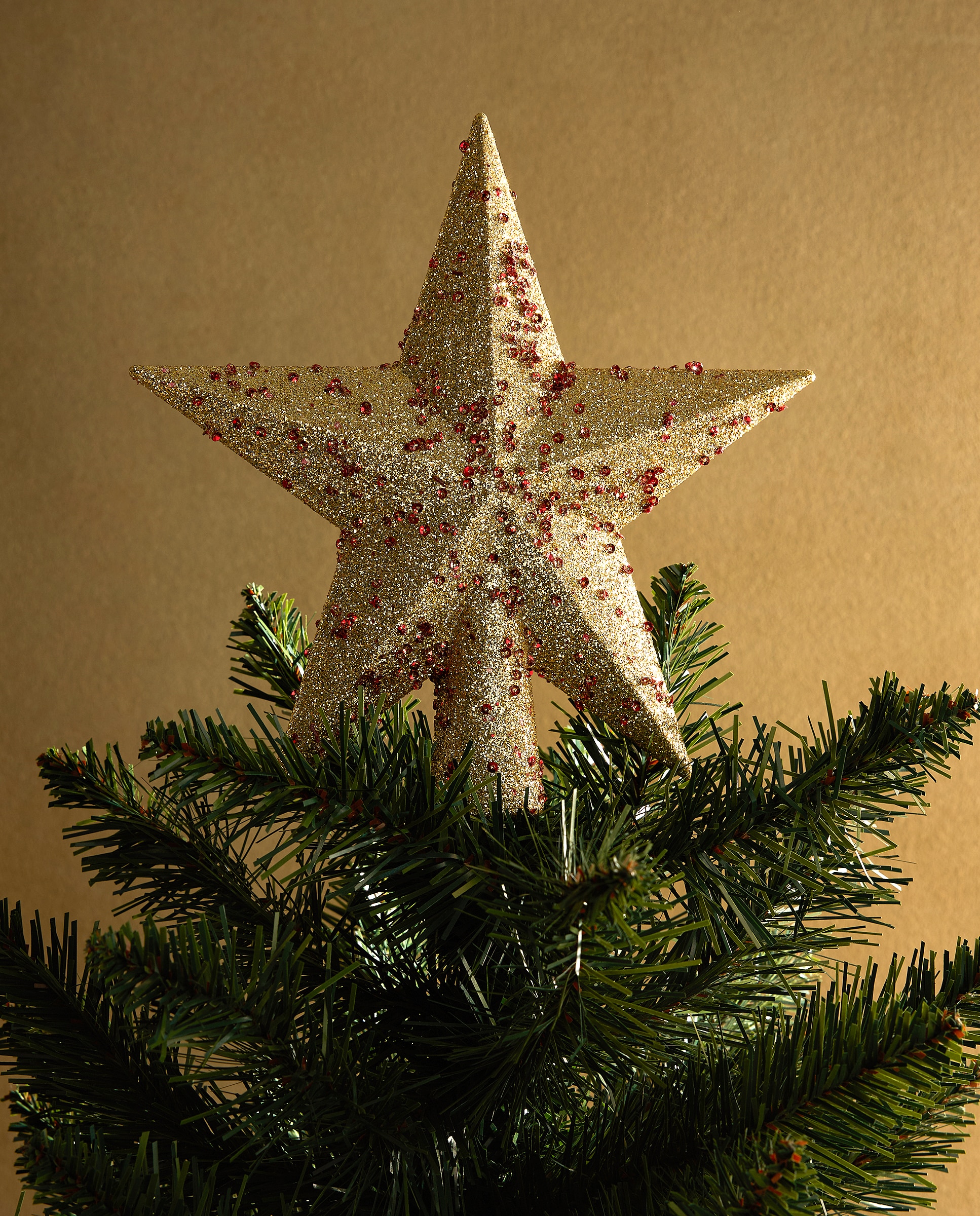 Imagem 0 de Topo para Árvore Estrela de Glitter