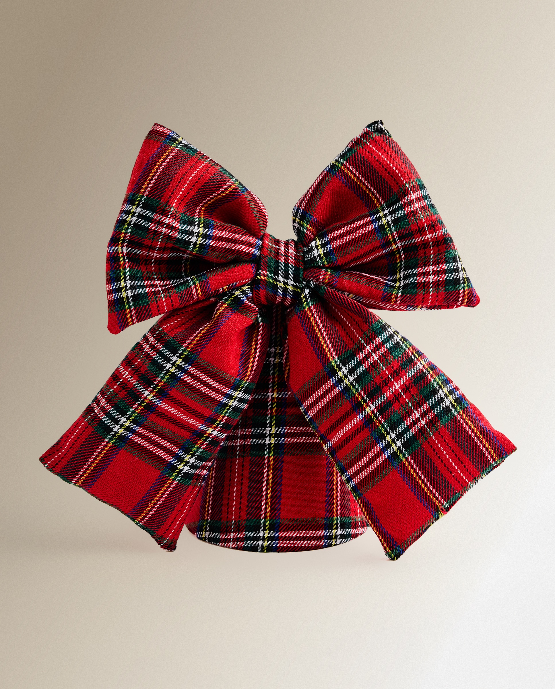 Topo de Árvore Tartã Acolchoado Natal Multicolor-2