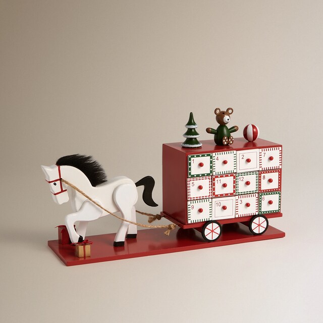 Imagem 0 de Calendário de Advento Carro de Cavalo Natal