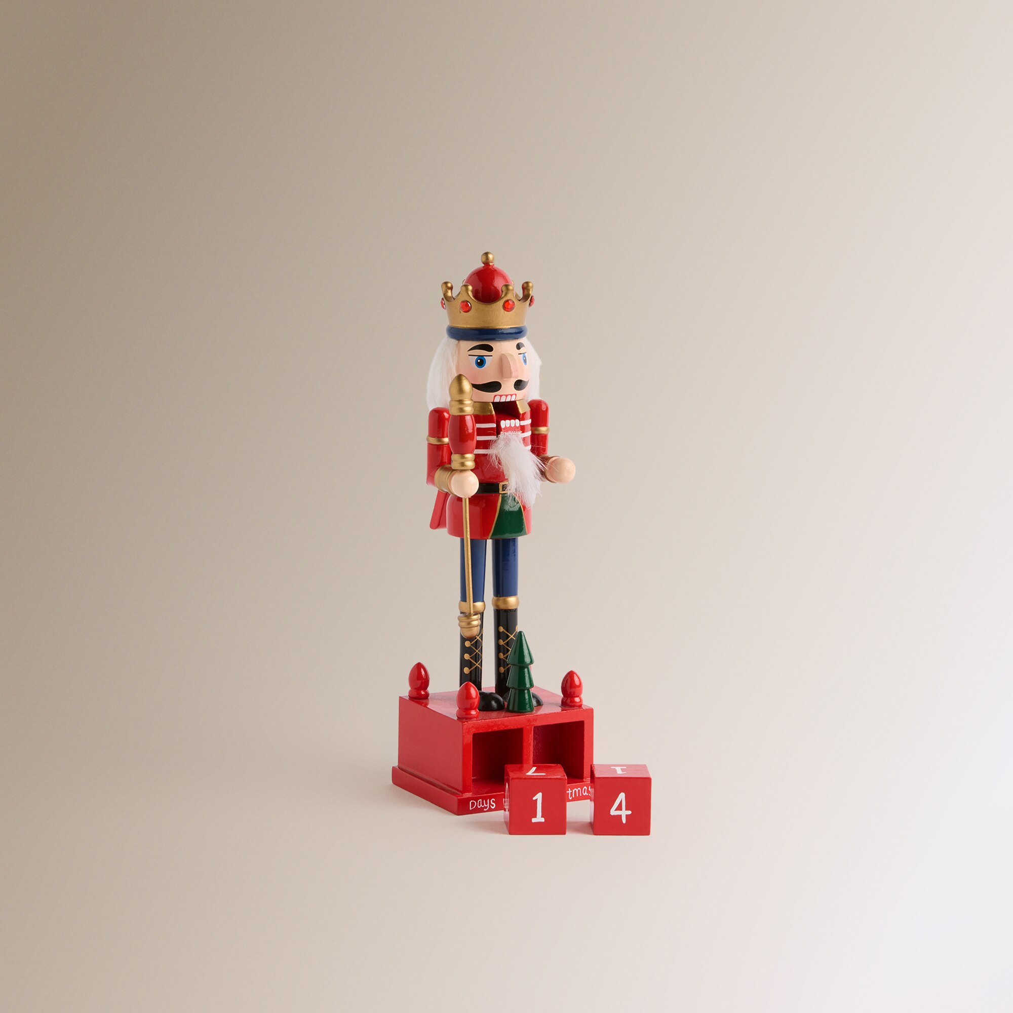 Calendario de adviento Cascanueces Navidad El Corte Inglés - Rojo Rojo-2